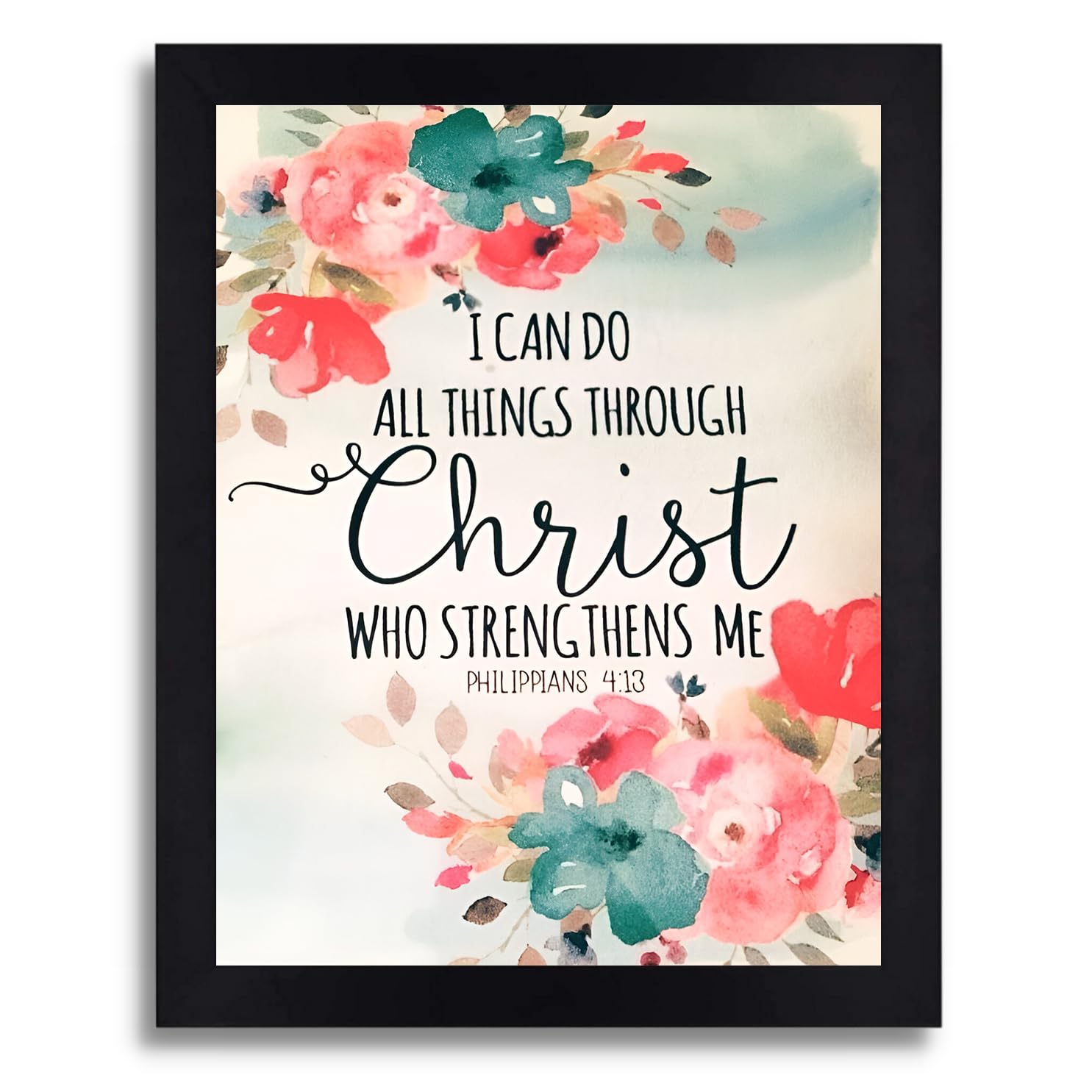 Bible Verse Wall Quote - Philippians 4:13 -1 Bible Verse Wall Quote - Philippians 4:13 -1