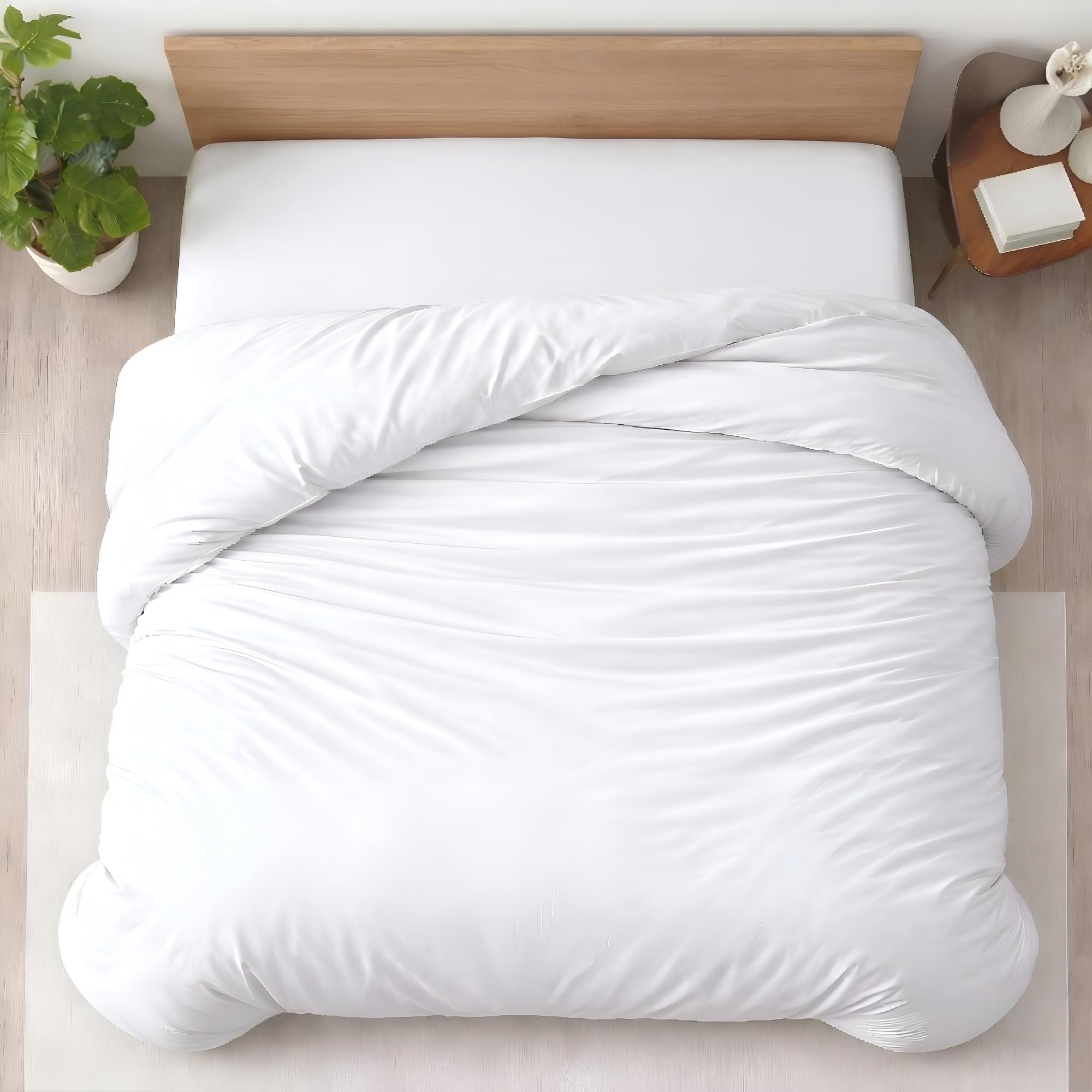 Kotton Culture 100% Egyptian Cotton 600 Thread Count Duvet Cover