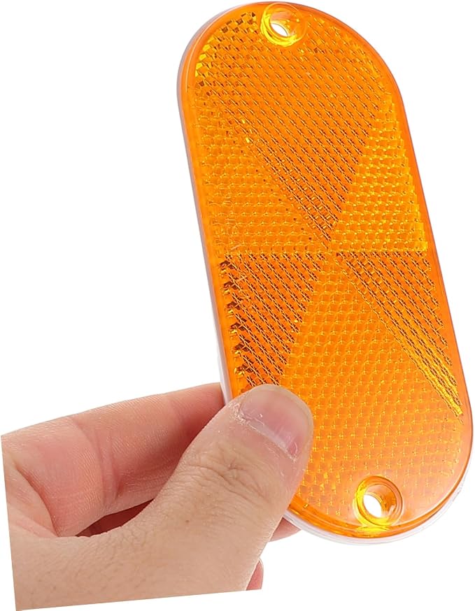 10 Reflectores Ovalados para Trailer Luxshiny miniatura 7