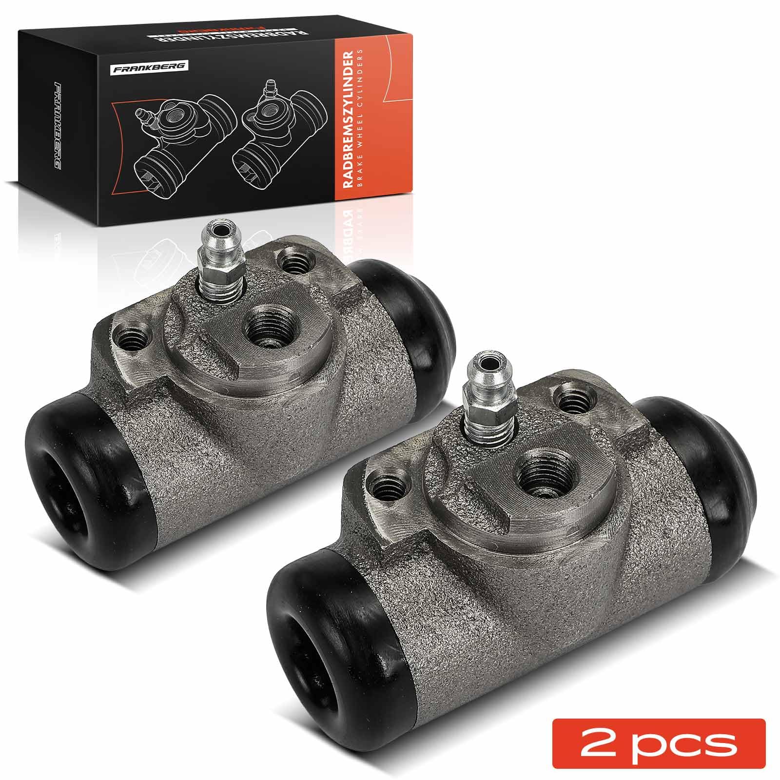 Frankberg 2x Cilindri freno ruota Posteriore sinistro destro Compatibile con Wrangler II TJ Cherokee XJ Voyager II ES Voyager I AS Wrangler I SJ YJ Replace# W37862