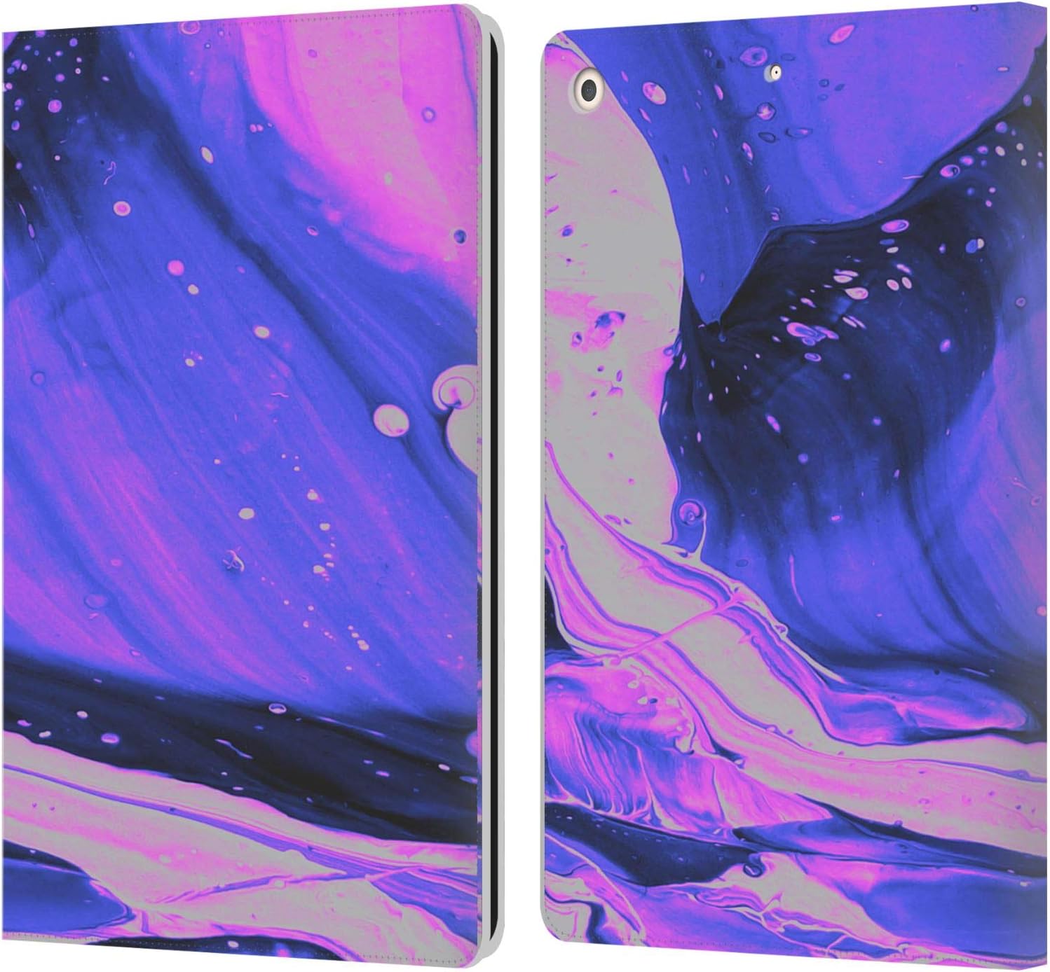 Official Malavida All The Rage Back Home Abstract Monochromatic Leather Book Wallet Case Cover Compatible For iPad 10.2 (2019)