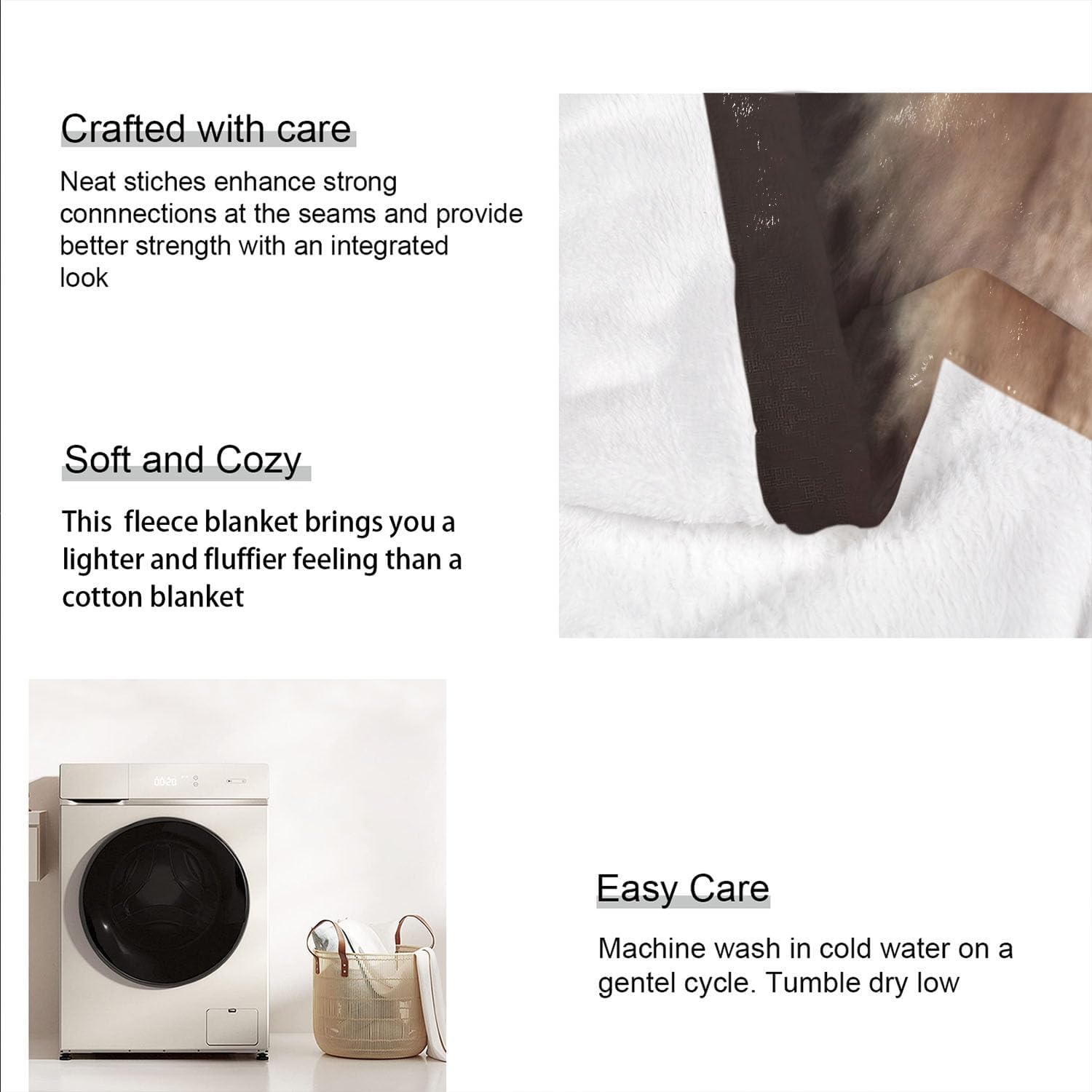 Bernese Mountain Dog Blanket Cute Animal Fleece Blanket Soft Fuzzy Plush Throw Blankets for Couch Bed 60"x80"