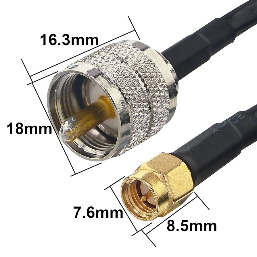 Premiertek 低損失 0.5厚 RG58/U(SYV-50)無線LAN 遠距離通信用外部 アンテナ 同軸ケーブル 5メートル NP⇔SMAP(R) 損失3.12dB i8my1cf Premiertek 低損失 0.5厚 RG58/U(SYV-50)無線LAN 遠距離通信用外部