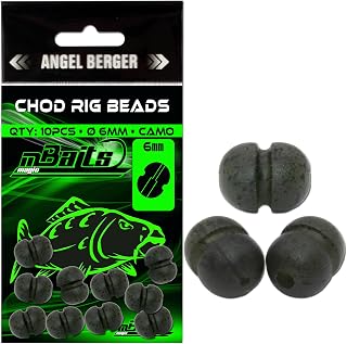 Leadcore Chod System Heli Bead, Camo Karpfen