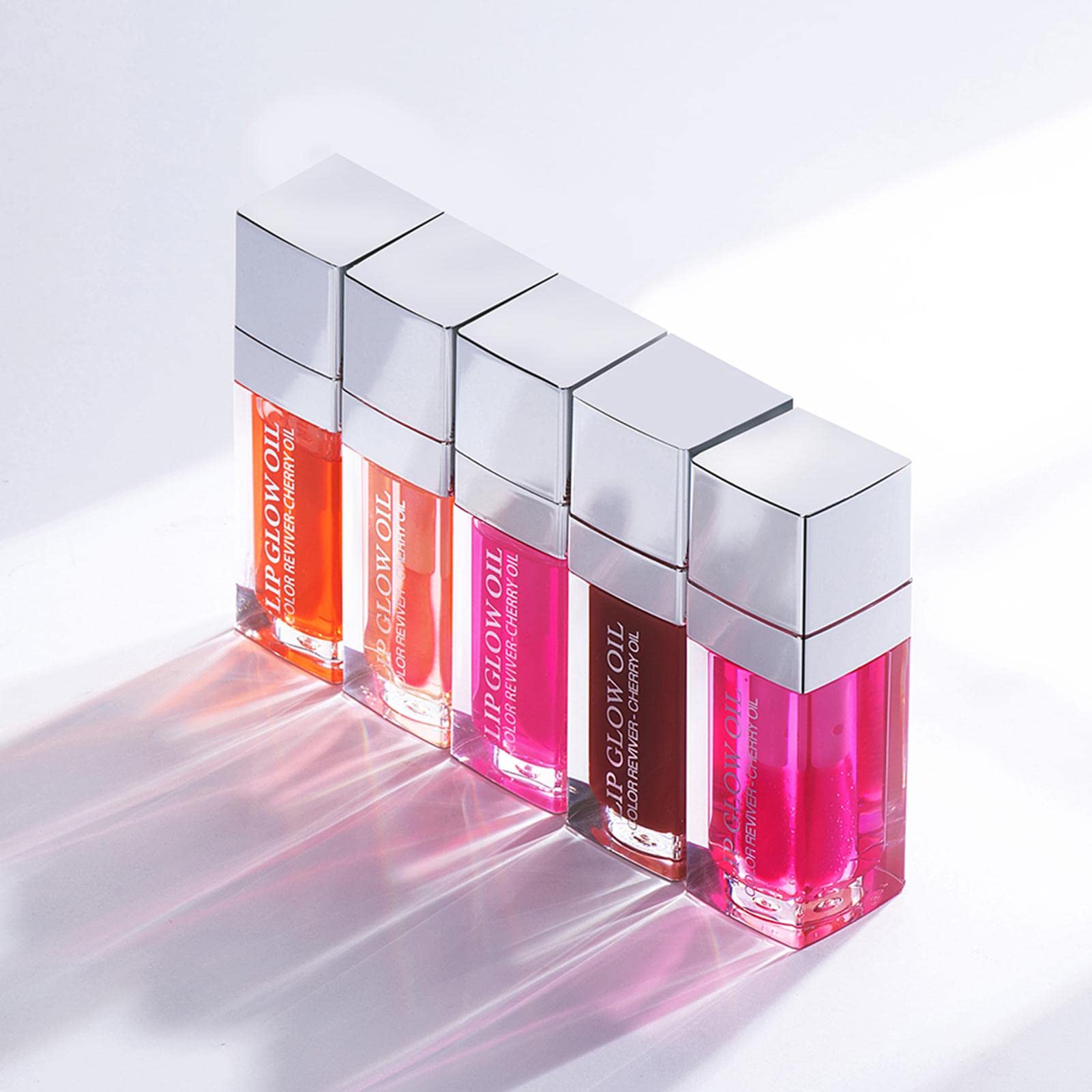 KUIRUNRX 3er-Set Lippenbalsam Mit Feuchtigkeitsöl – Pflegende Lip Glow Öle Für Trockene Lippen, Als Weihnachtsgeschenk