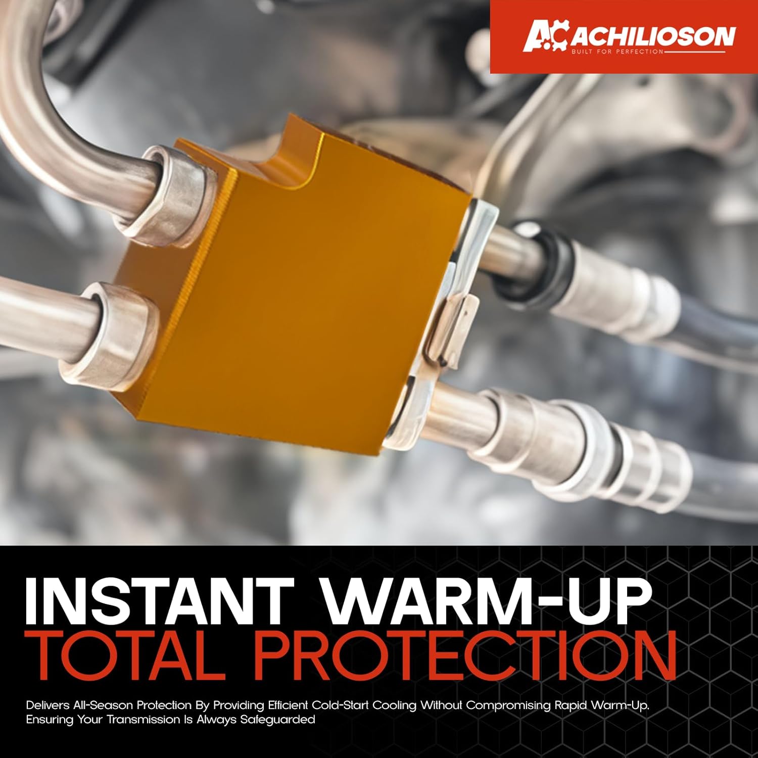 Thermal Bypass Valve Upgrade With Billet Filter Coupler Compatible With 2013 2014 2015 2016 2017 2018 6.7l Cummins 2019+ Replace OE# 3100052464