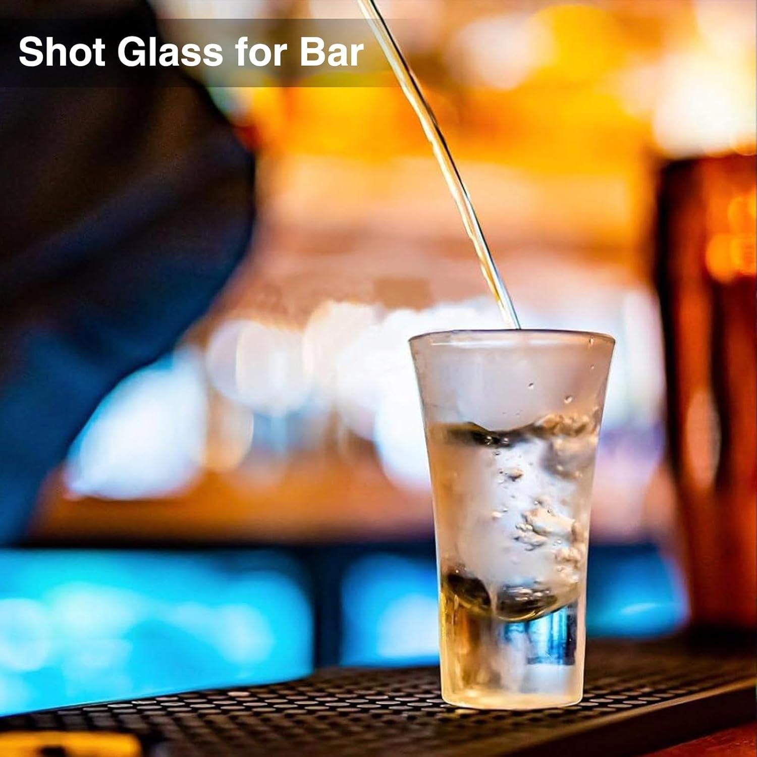 Ruckae 12 Pack 1 OZ Shot Glasses Set with Heavy Base Clear Shot Glasses Bulk for Vodka Tequila Whiskey Liquor - Image 3