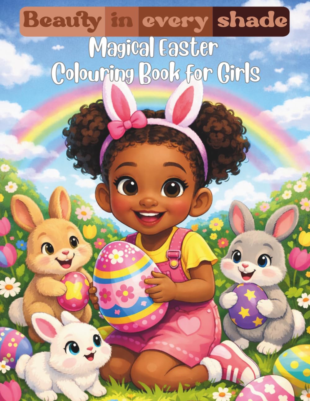 Magical Easter Colouring Book for Girls