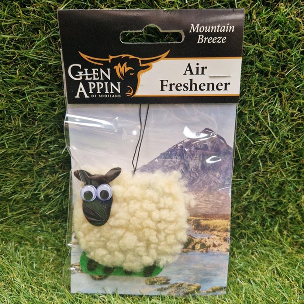 Glen Appin White Sheep Car Air Freshener