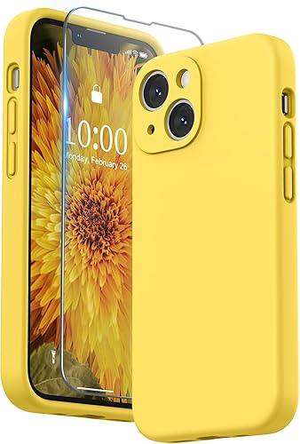 Miniatura 36 de SURPHY Compatible con iPhone 13 Mini Funda con Protector de Pantalla, (Protección de Cámara y Forro de Microfibra Suave) Funda de Teléfono
