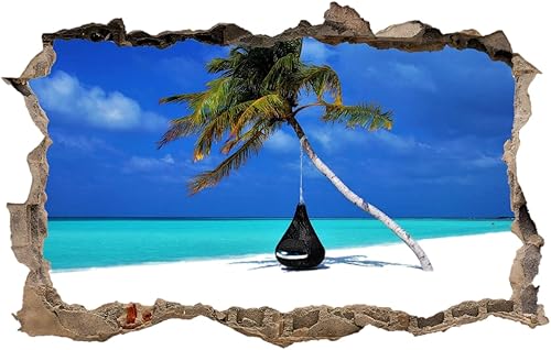 Miniatura 8 de Pegatinas de pared de planeta 3D con espacio destrozado, vinilo extraíble para decoración del hogar, calcomanías de vinilo de galaxia, arte para