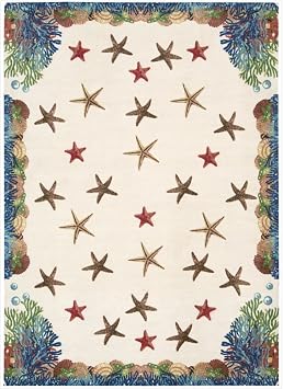 Nourison Home Desire Abstract Grey Silver 710" x 910" Area Rug, Easy-Cleaning, Non Shedding, Bed Room, Living Room, Dining Room, Kitchen 8x10