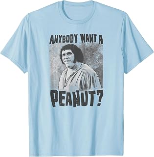 The Princess Bride Andre The Giant Want a Peanut? T-Shirt Small