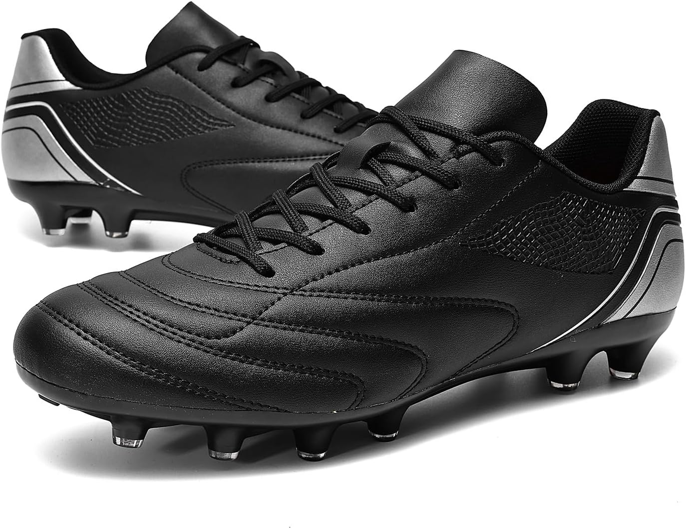 HaloTeam Soccer Shoes Mens Cleats Outdoor Professional Training Turf Football Boots Breathable Athletic Sneaker for AG/FG 6.5 US-11 US - Image 7
