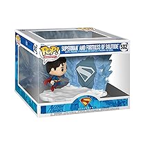 Funko Pop! Moment: Superman 2025 S2 – Superman with Fotress of Solitude – Figura in Vinile da Collezione – Idea Regalo – Merchandising Ufficiale – Giocattoli per Bambini e Adulti – Movies Fans