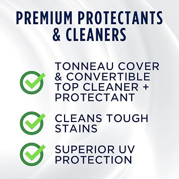 303 Products 30510 Convertible Vinyl Top Cleaning and Care Kit - Cleans And Protects Vinyl Tops - Includes Tonneau Cover And Convertible Top Cleaner 16 fl. oz. + Automotive Protectant 16 fl. oz.,,Blue