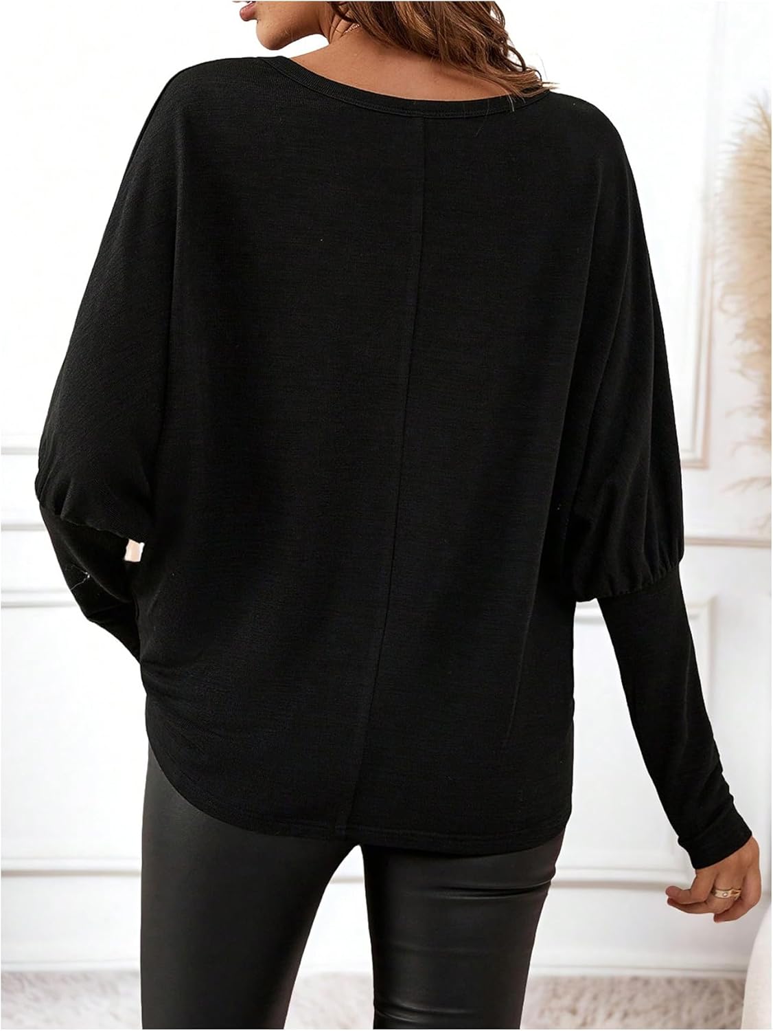 Verdusa Women's Rhinestone Star Elegant T Shirts Dressy Causal Tops Fall Clothes - Image 2