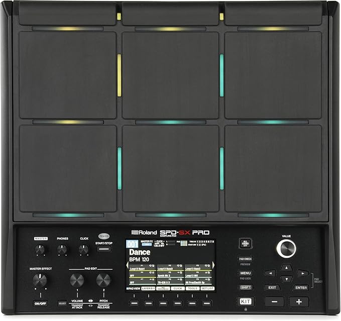 ROLAND SPD-SX PRO Sampling Pad | The Flagship for Drummers & Other ...