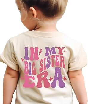その他 T Amazon.com: In My Big Sister Era Shirt, Sibling Reveal, Pregnancy