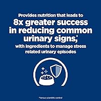 Vista 4 de Hill's Prescription Diet C/D Multicare Stress Urinary Care Alimento húmedo para gatos, estofado de pollo y verduras, latas de 2.9 onzas, paquete