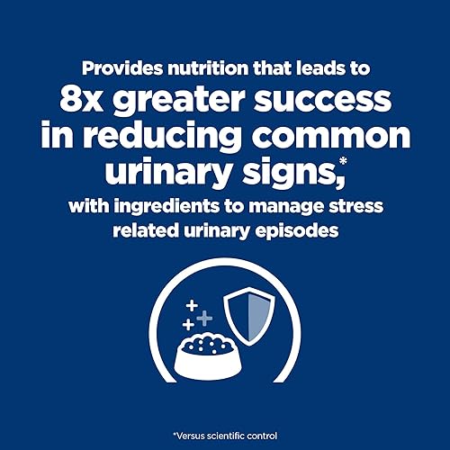 Miniatura 4 de Hill's Prescription Diet CD Multicare Stress Urinary Care - Alimento enlatado para gatos con pollo y verduras, 2.9 onzas, paquete de 24 alimentos