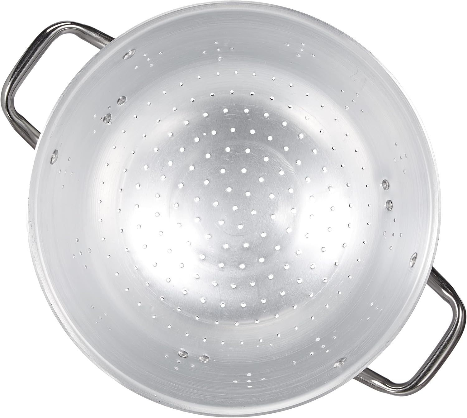 Pentole Agnelli Aluminium Inbox Tripodal Colander with 2 Handles, Diameter 28 Cm.