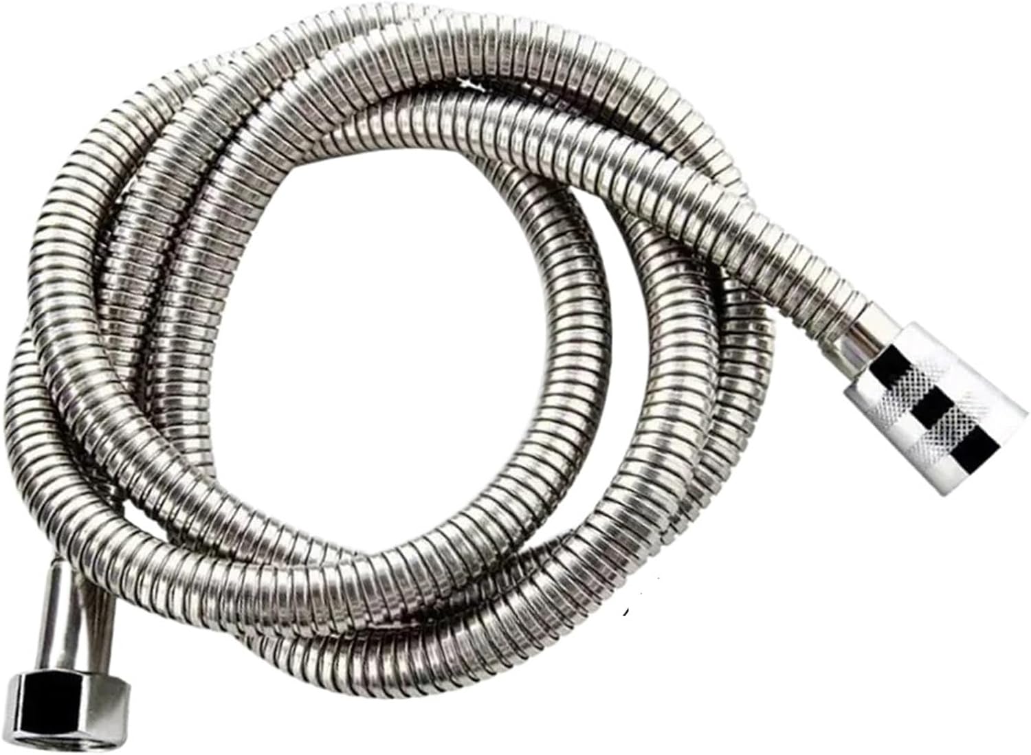 Baokemo Stainless Steel Shower Hose Explosion-Proof Large Flow Compression Resistance 1/2inch 2M