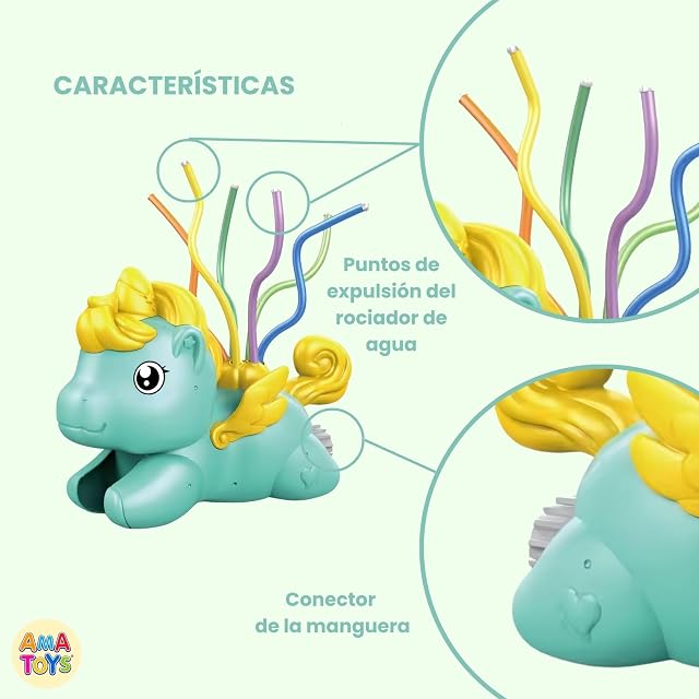 Foto 4 de 8 de AMATOYS - Aspersor de Agua para Niños y Perros con Chorros Divertidos