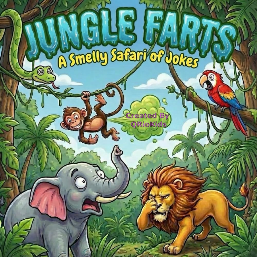 JUNGLE FARTS: A Smelly Safari of Jokes (QRioKids Joke Factory)