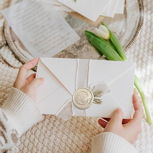 Miniatura 8 de 600 cuentas de sello de cera blanca perla, cuentas de cera de sellado prémium Andotopee para sellos de sellos, paquete de repuesto de pellets de