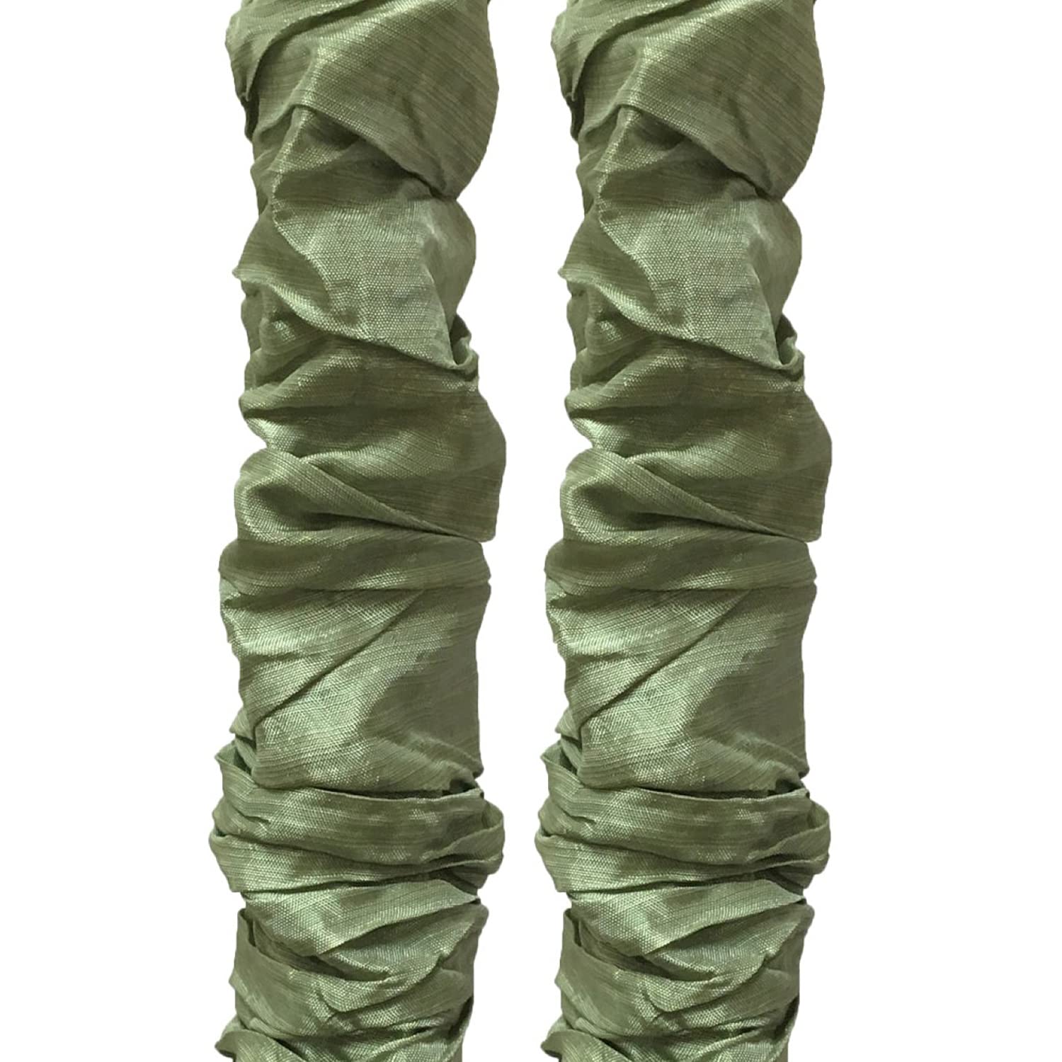 CC-10-PGR-2 Cord & Chain Cover, 4 feet long, Set of 2, Pale Green