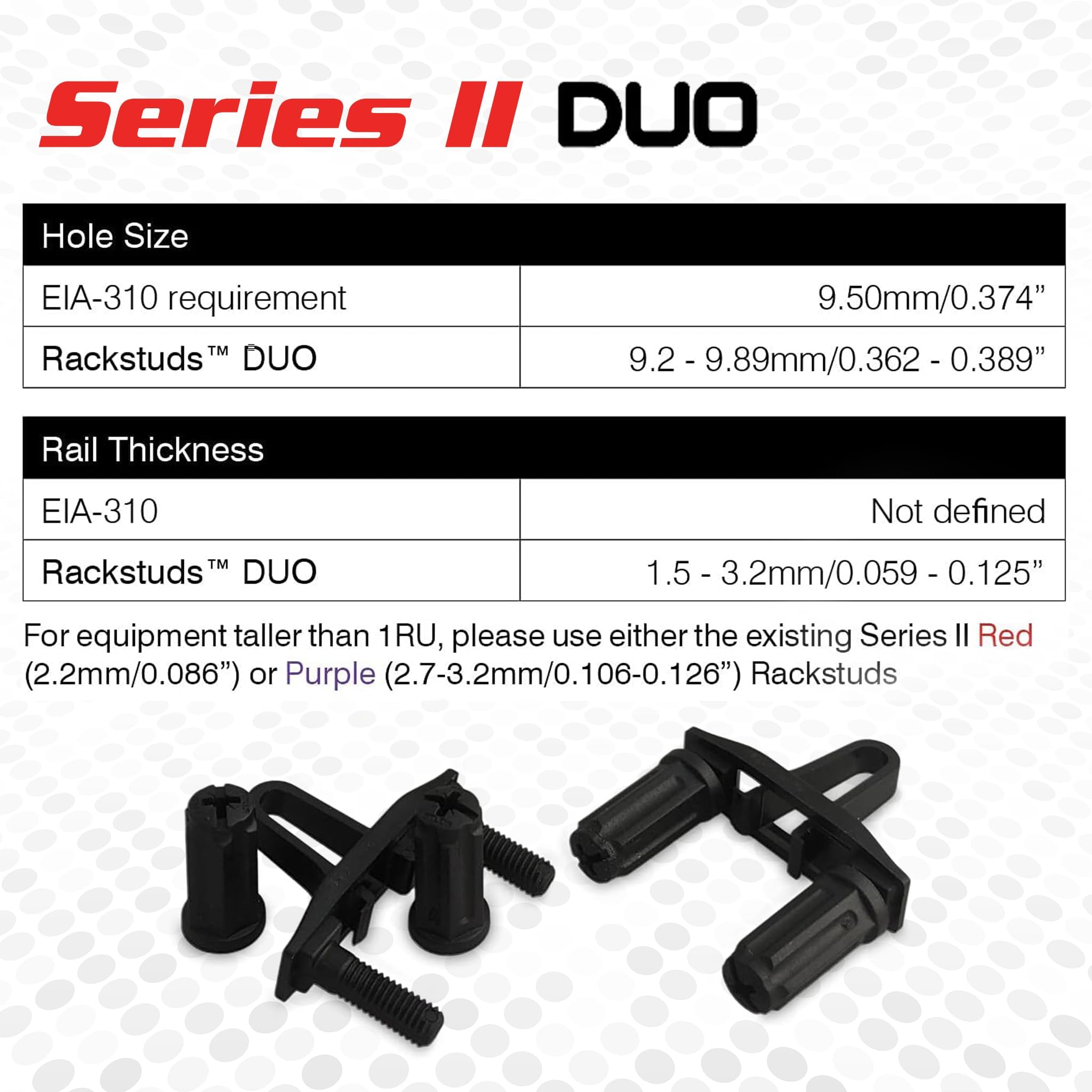 Snapklik.com : DUO20 1RU Series II Rack Mount Solution - Effortless ...
