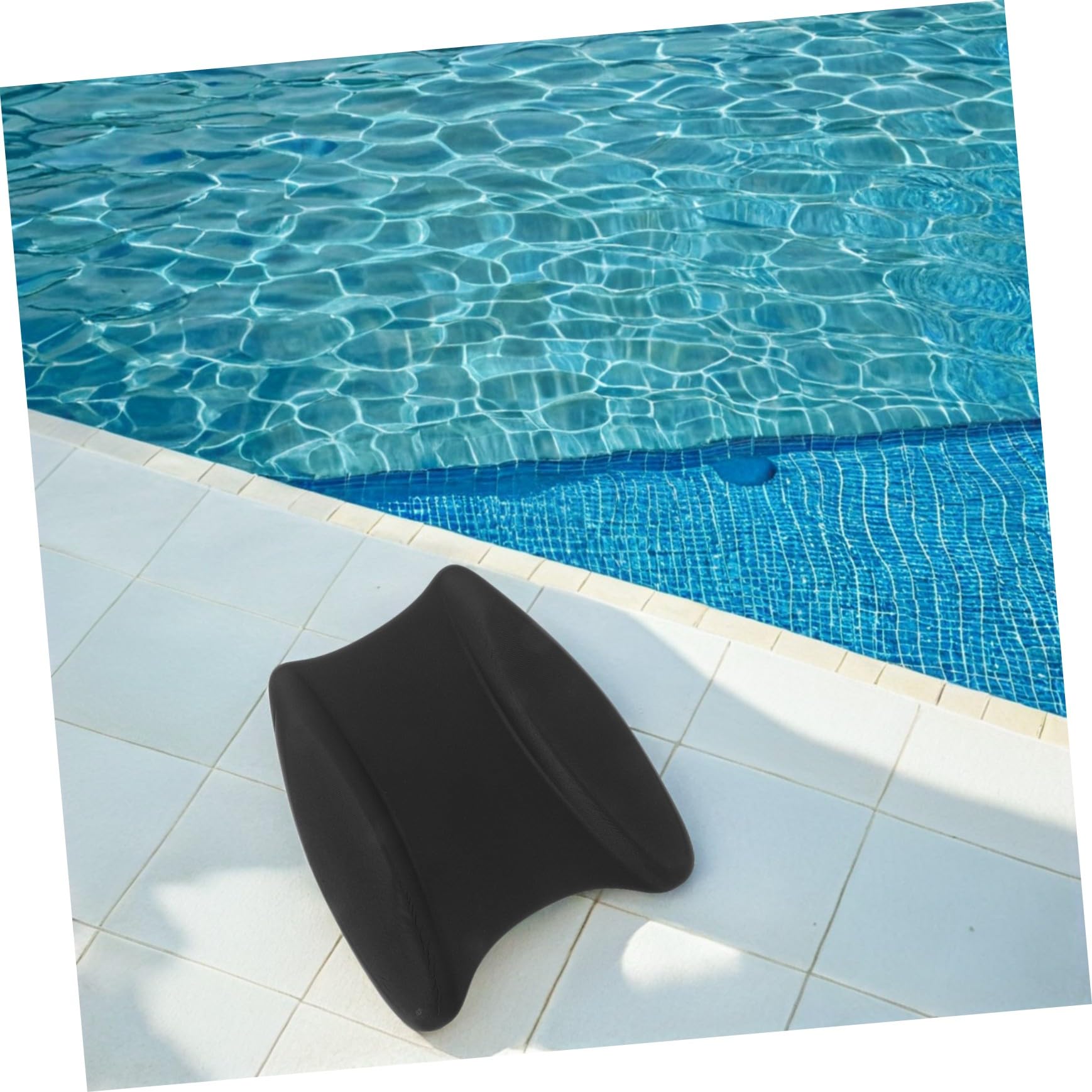 Tabla de Natación de Entrenamiento Eva Negro 2 Piezas para Adultos y Niños