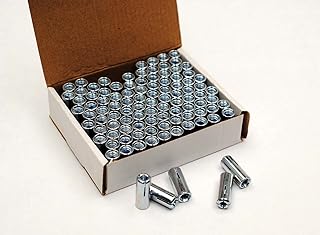 Lexar Industrial (100) Drop-in 1/4 x 1 Concrete Expansion Anchor 3/8 Drill Zinc Plated 1/4-20