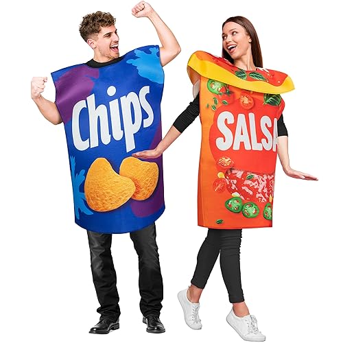 Chips and Salsa Costume, Best Friend Costume For Women, Men,