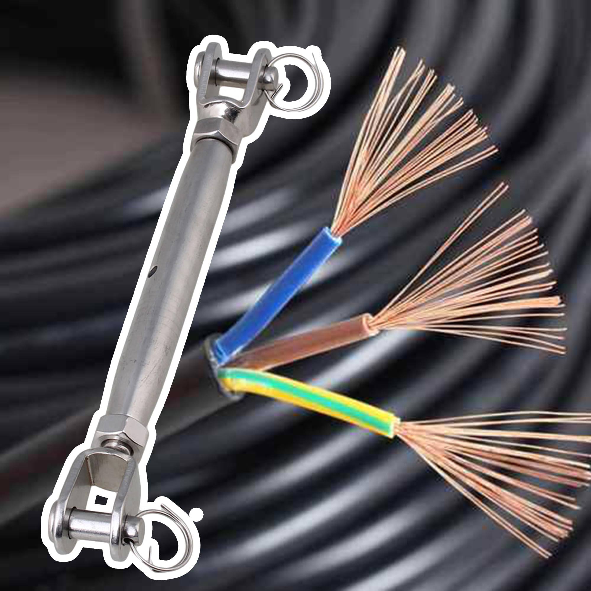 Lifting Sling QWORK Bucket Sling For 5 Gallon Bucket, 2 Pack