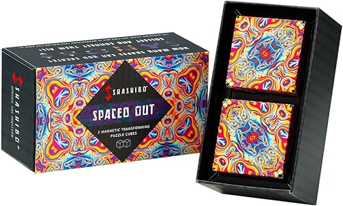 Miniatura 171 de Shashibo - Cubo que cambia de forma, juego para aliviar la ansiedad, con 36 imanes de tierras raras, premiado y patentado, extraordinario cubo
