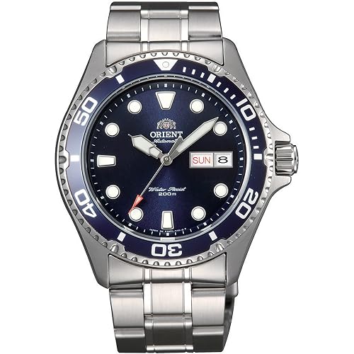Orient Men's Japanese Automatic / Hand-Winding Stainless Steel 200 Meter Diving Watch