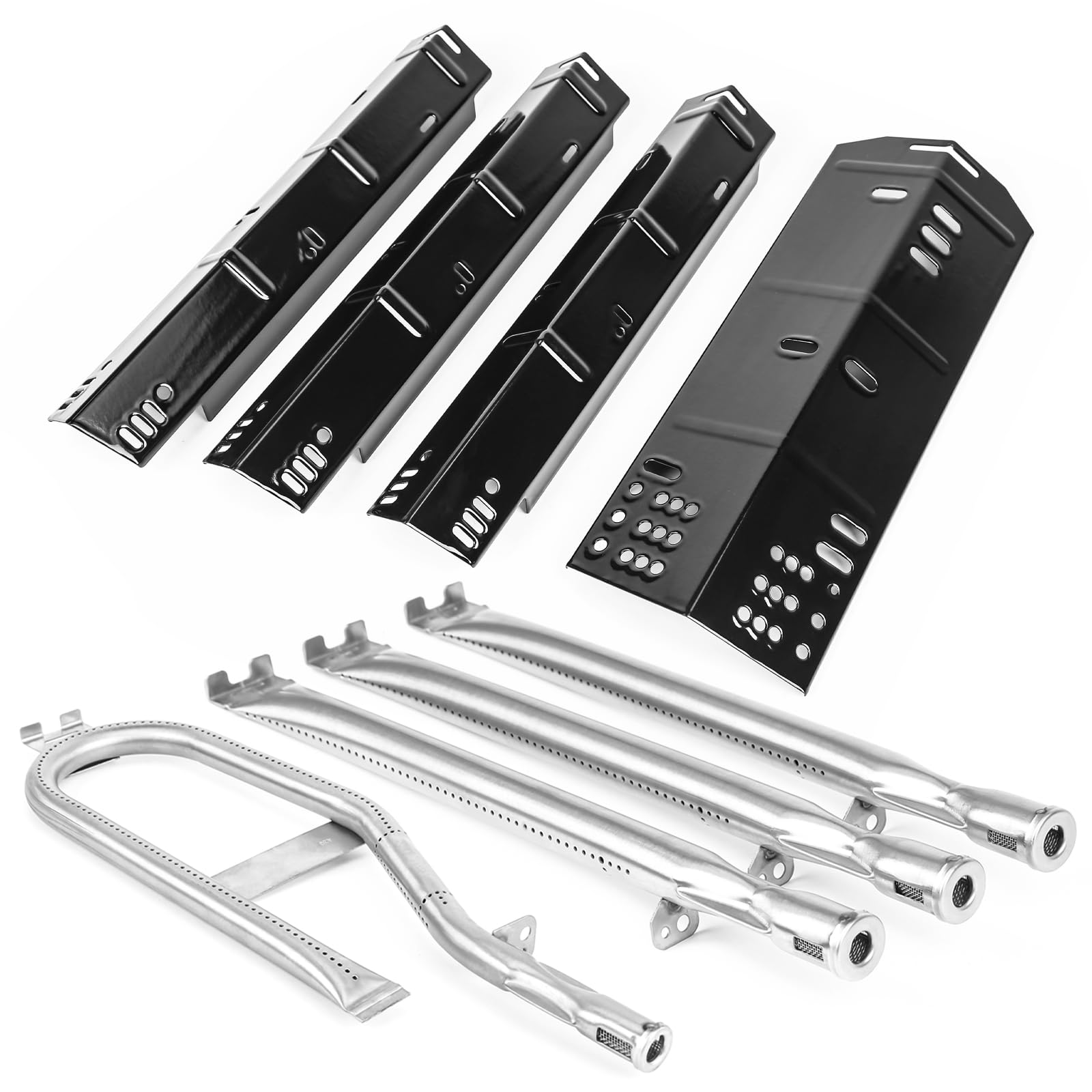 Amazon.com : Uniflasy Grill Replacement Parts for Dyna-Glo 4 Burner Gas  Grill DGH450CRP DGH450CRP-D DGH450CRN DGH450CRN-D,DGH353CRP,Porcelain Steel  Heat Plate,Stainless Steel Burner for Dyna Glo 4 Burner Grill : Home u0026  Kitchen