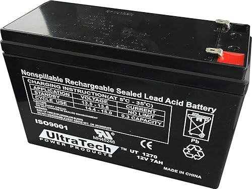 Miniatura 4 de Neptune - Multiherramienta 46 en 1 con tarjeta UltraTech UT1270 UT-1272 12V 7 Ah sellada de plomo ácido batería UT-1270 (1 batería + 1 herramienta)