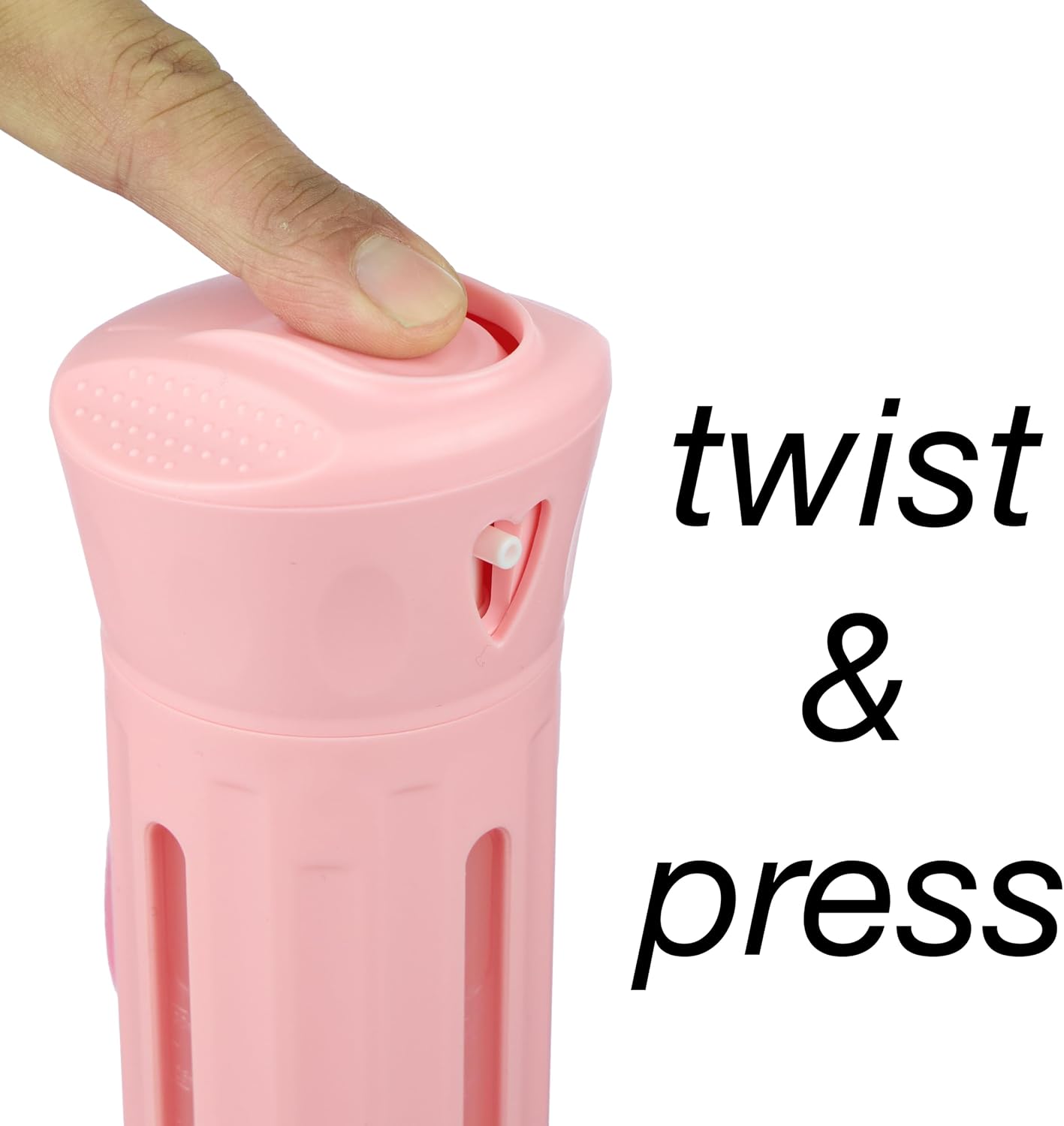 Travel Beauty Dispenser – Portable 4-in-1 Travel Bottle Set | Leak-Proof Refillable Toiletry Containers for Shampoo, Conditioner & Lotion | TSA Approved Travel Bottles for Women