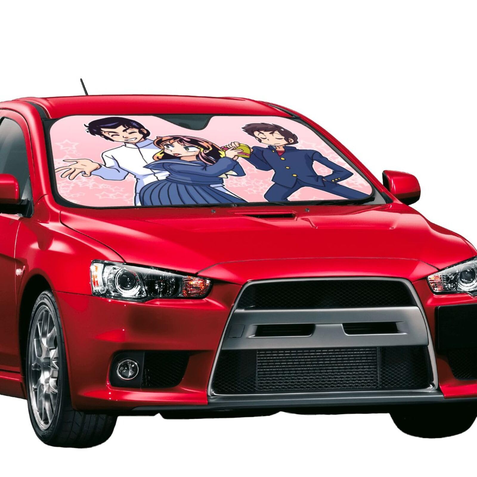 Amazon.co.jp: 諸星あたる 可愛い アニメファッション 車用