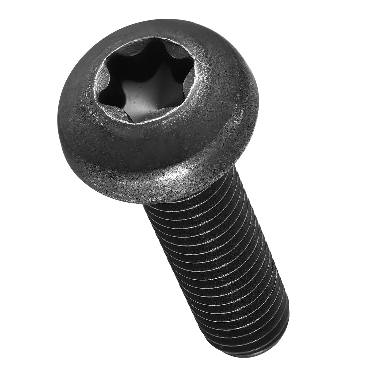 METALLIXITY Pan Head Torx Security Screws Bolts (M10-1.5x35mm) 10Pcs, Button Torx Head Machine Screws Carbon steel