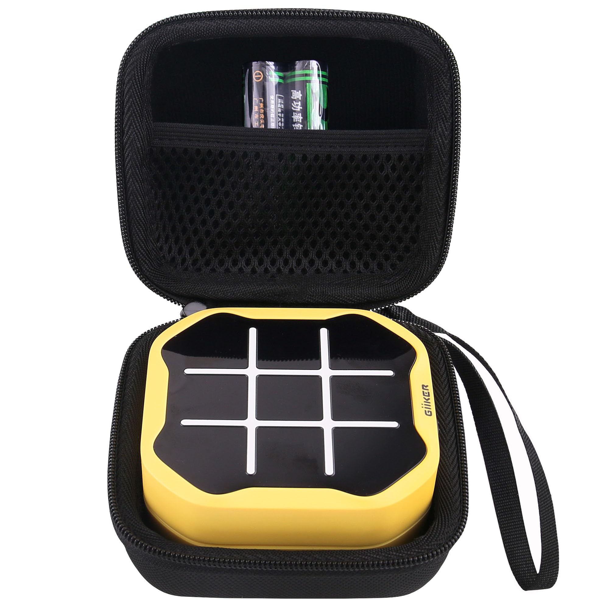 WAIYUCN Hard EVA Carrying Case Compatible with GiiKER Tic Tac Toe Bolt Game, 3-in-1 Handheld Puzzle Game Console Case
