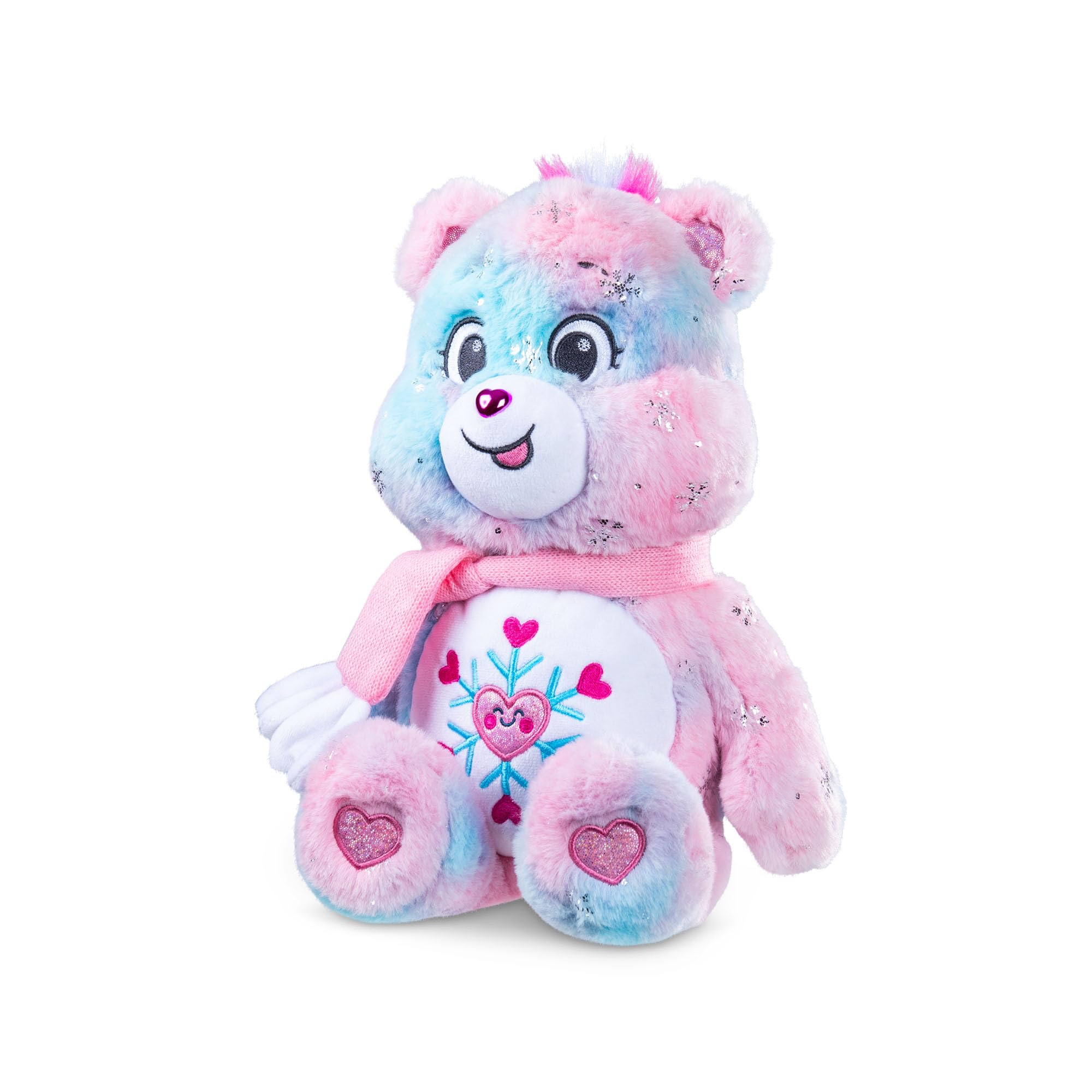 Care Bears - Collector Edition 14 Zoll Snowflake Sparkle Bear - Medium Size Plüsch - Weich, Huggable Plüsch, Gefülltes Tier für Mädchen und Jungen, Alter 4+