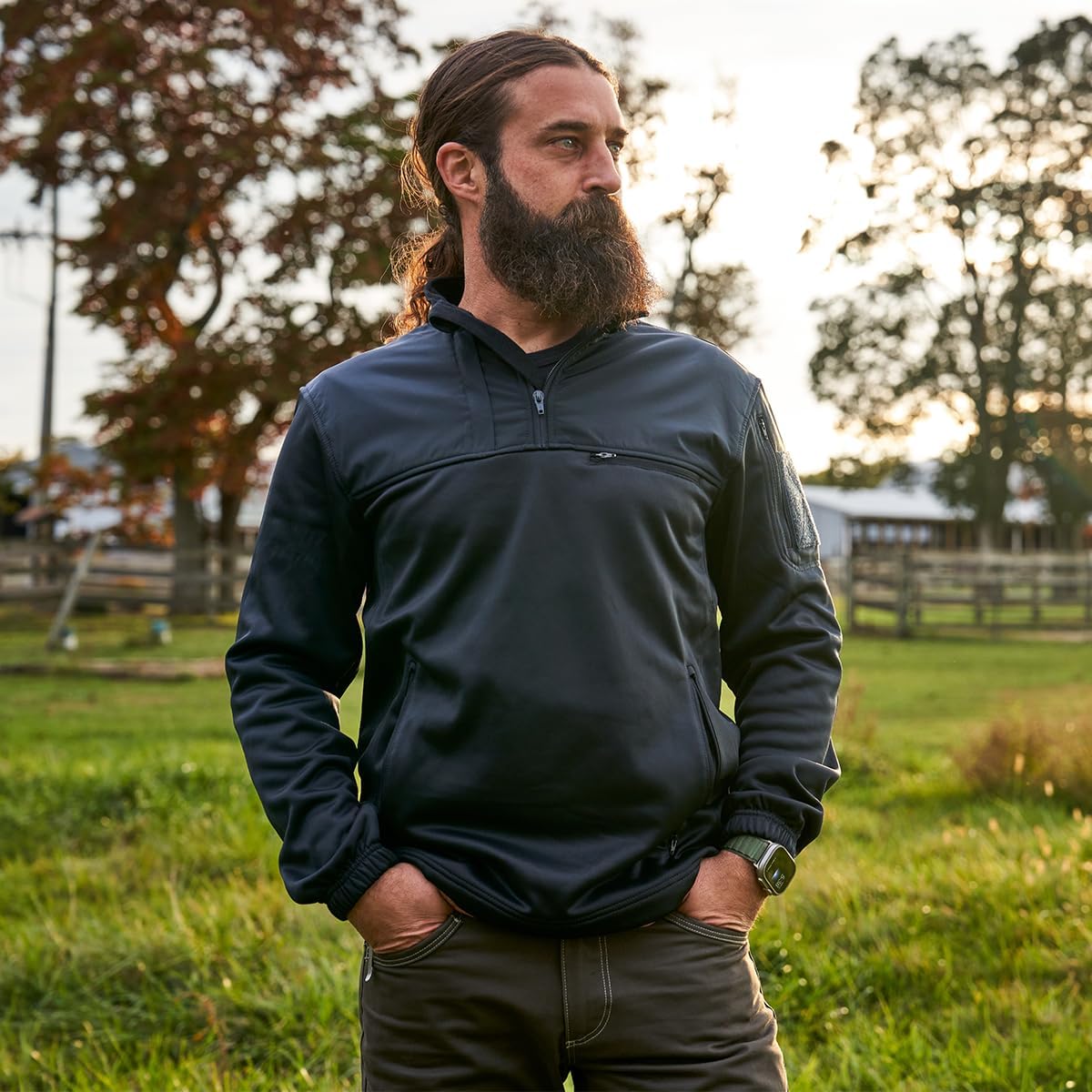 Propper Men's Practical Fleece Pullover Jacket - Image 5