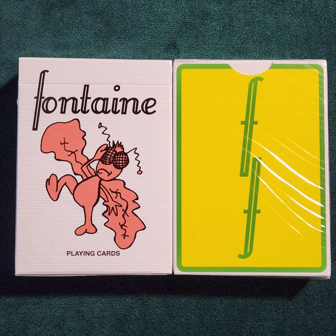 トランプ fontaine set Amazon.co.jp: 2個セットFontaine 5000s INSECT トランプ デック