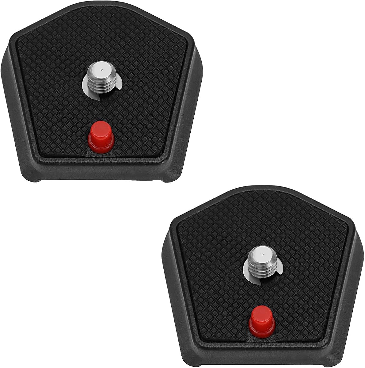 2Pcs 785PL Quick Release Plate 1/4inch Screw Compatible with Manfrotto Modo 715B 715SHB 718B 718SHB 7321YB 785B 785SHB Models for Universal Tripod SLR Camera