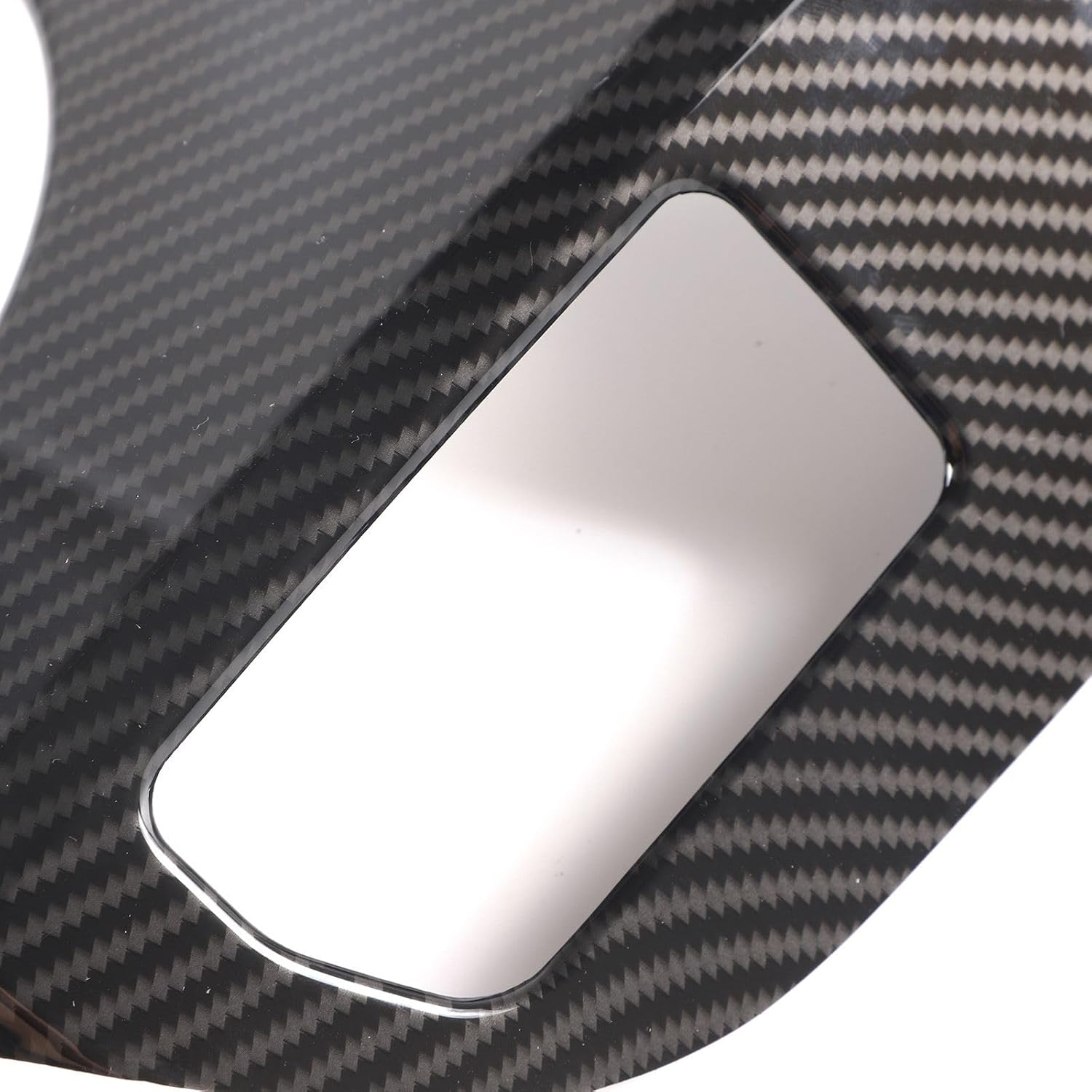 TOYCIDFG Door Panel Window Lift Switch Frame Cover Trim Compatible with Mitsubishi Eclipse 2006 2007 2008 2009 2010 2011, Car Interior Decoration Accessories (Carbon Fiber Pattern)