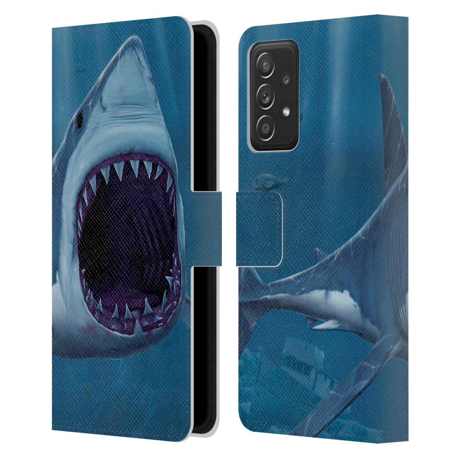 Housse Samsung A53 5G Portefeuille Cuir Support Vidéo Antichoc